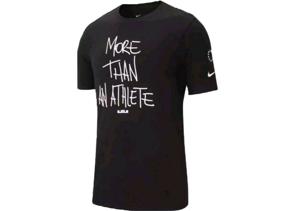 LeBron James 'More Than An Athlete' T-Shirt - Black