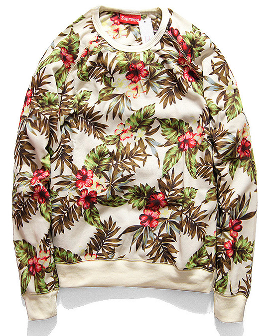 Sweatshirt Supreme - Floral L
