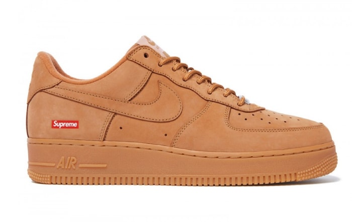 Supreme x Air Force 1 Low 'Wheat'