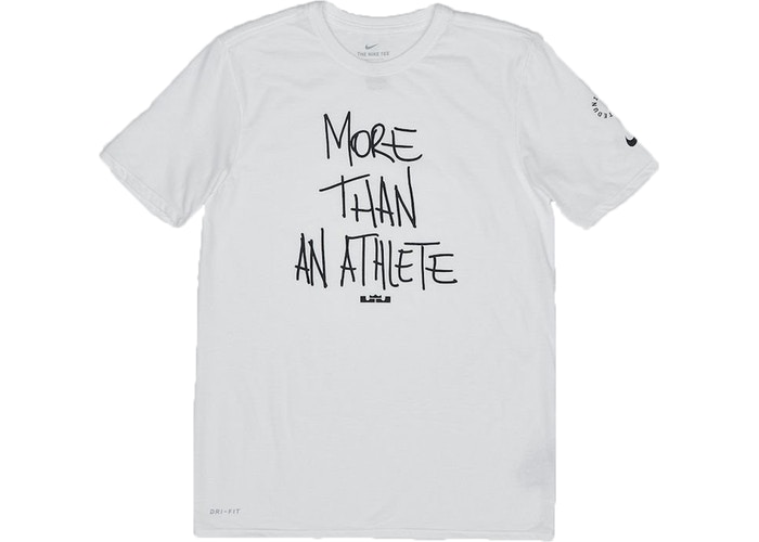 LeBron James 'More Than An Athlete' T-Shirt - White