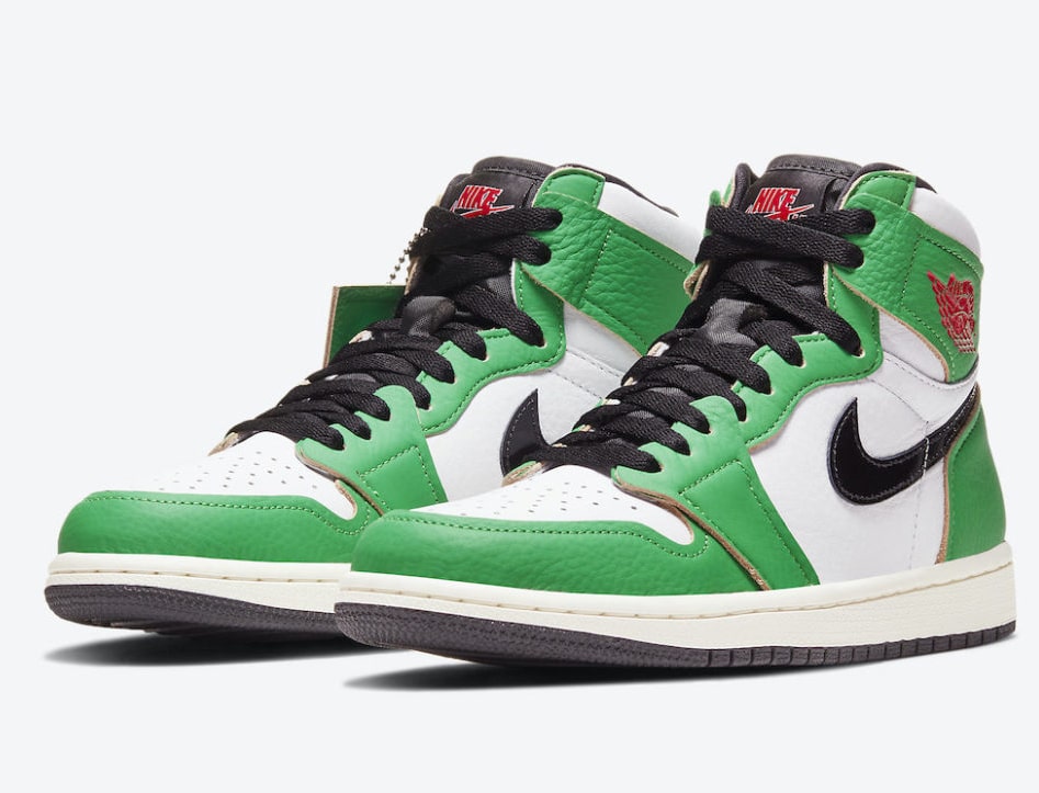 Air Jordan 1 High WMNS 'Lucky Green'