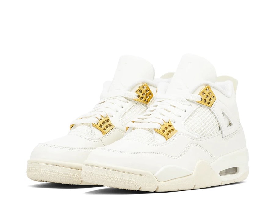 Air Jordan 4 Retro Sail Wmns 'Gold'