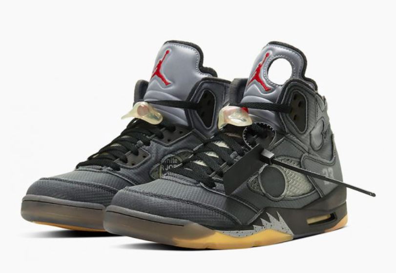 OFF-White x Air Jordan 5 Retro SP 'Muslin'