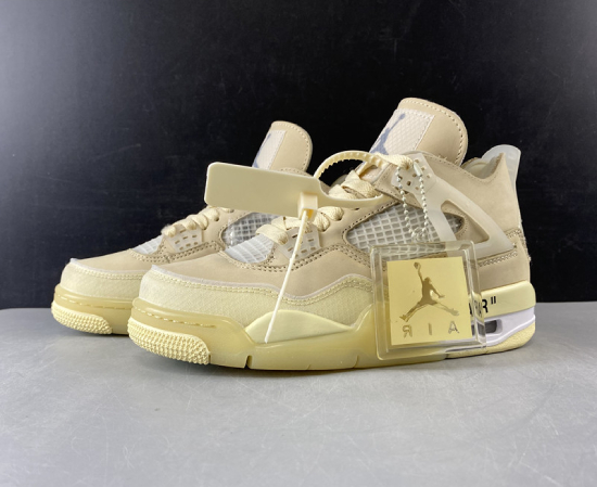 JORDAN 4 x OFF-White 'Sail'