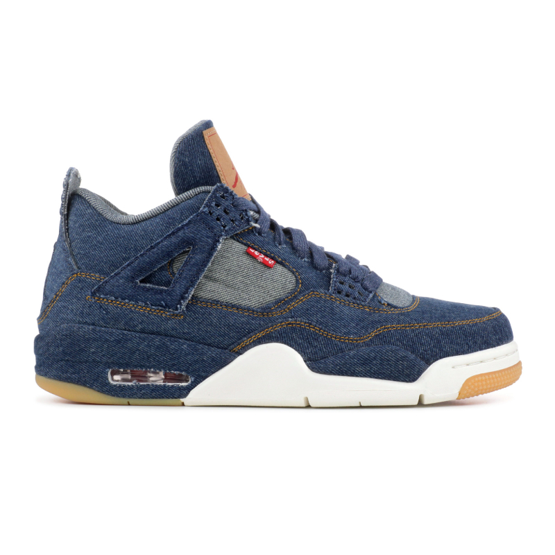 Levis x Air Jordan 4 Blue