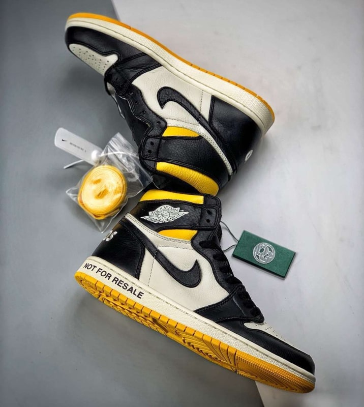 Air Jordan 1 High 'Not for Resale' Yellow