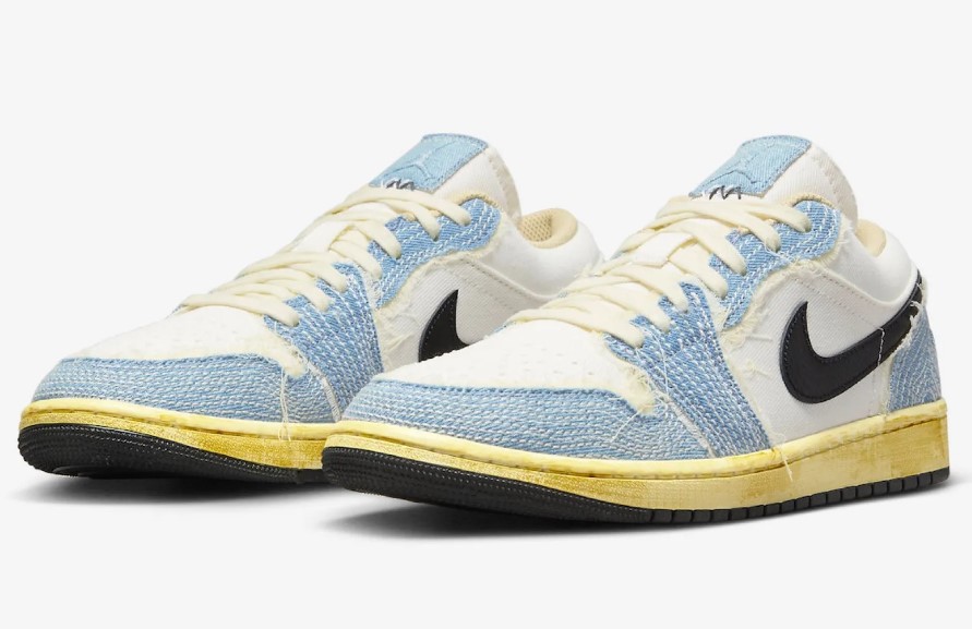 Air Jordan 1 Low 'Sashiko Denim'