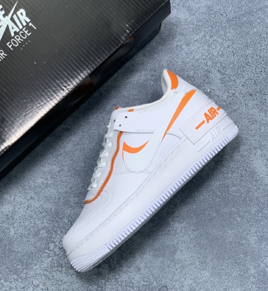 Wmns Air Force 1 Shadow White/Orange