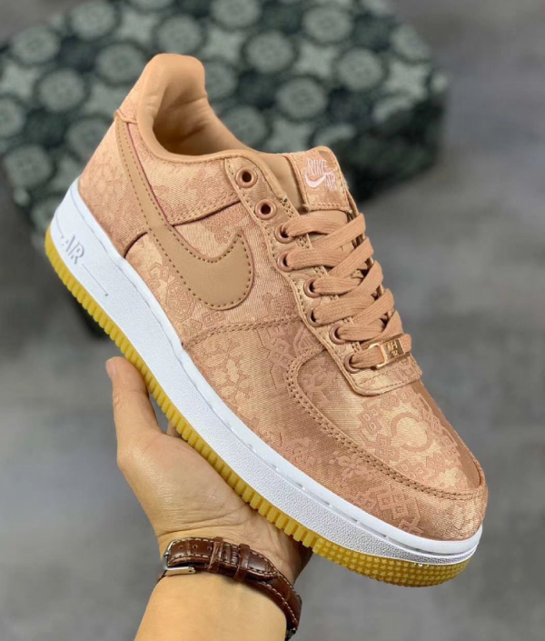 CLOT x Nike Lunar Force 1 'Rose Gold'