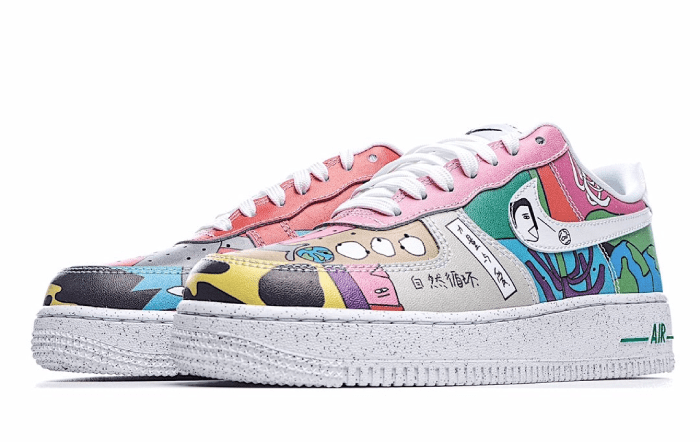 Ruohan Wang x Air Force 1 Low 'White Multi'