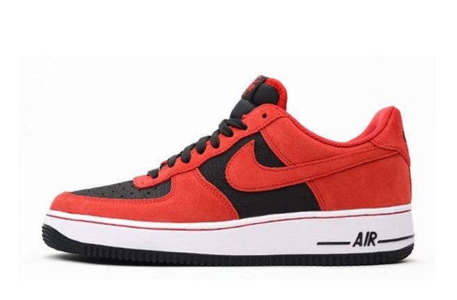 Air Force 1 Low Black/Red