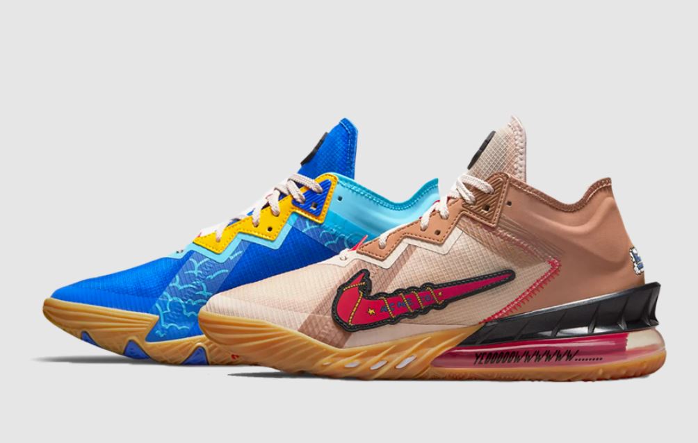 Nike Lebron 18 Low Wile E. vs Roadrunner