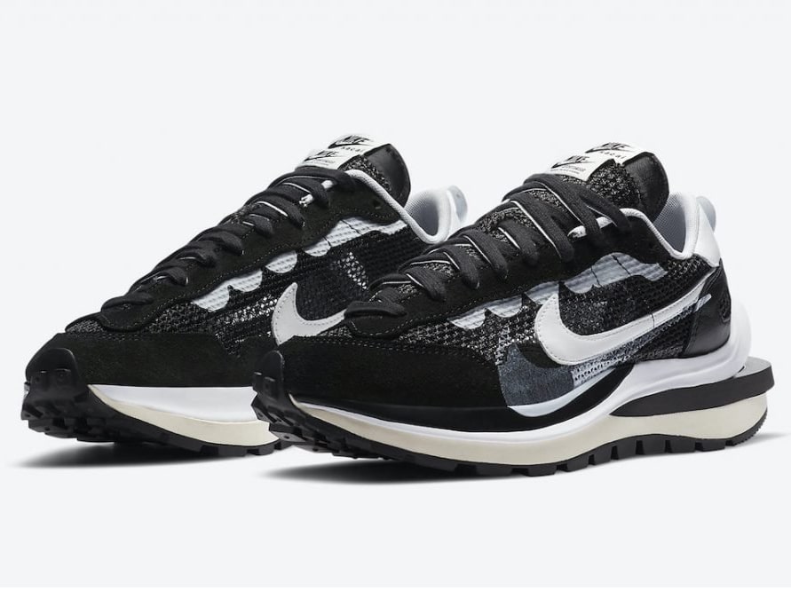 Nike x sacai VaporWaffle 'Black and White'