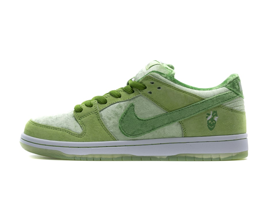 Strange Love x Nike SB Dunk Low Pro Green