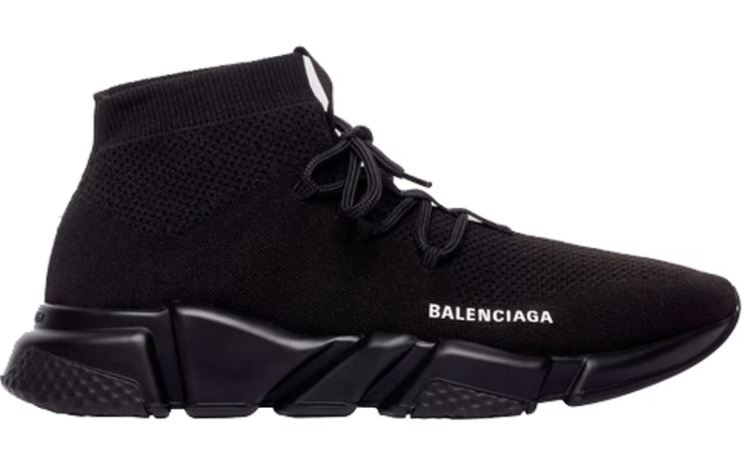 Balenciaga Speed Lace Up 'Black'