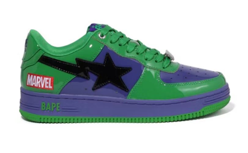 A Bathing Ape Bape Sta x Marvel 'Hulk'