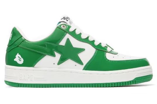 A Bathing Ape Bape Sta 'Green White'