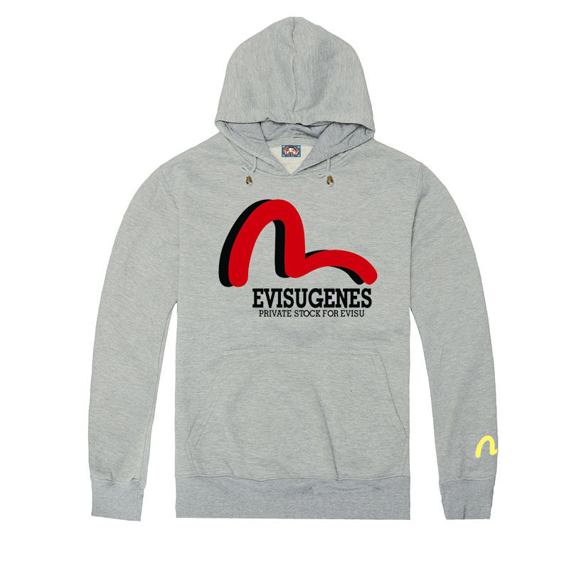 Evisu Grey Hoodie