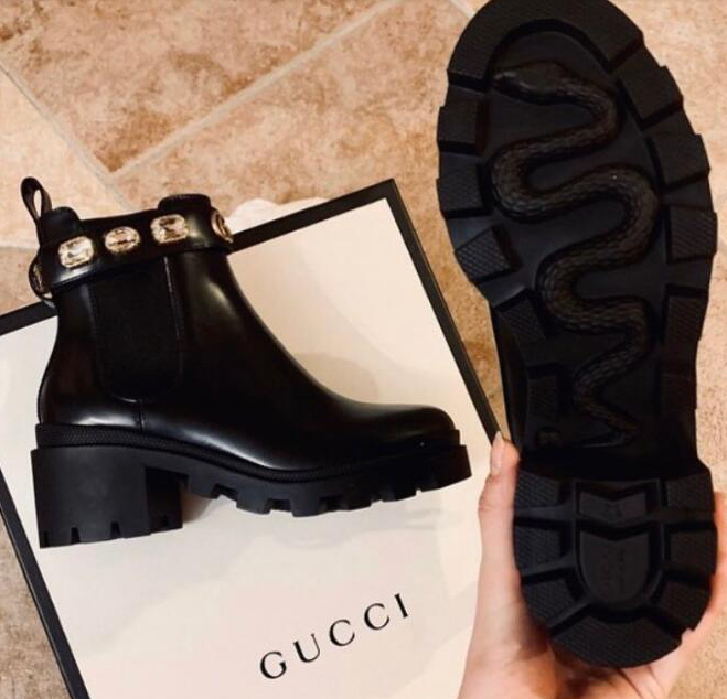 GUCCI Black Chelsea Boots