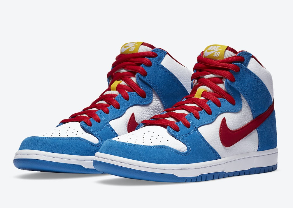 Nike SB Dunk High 'Doraemon'